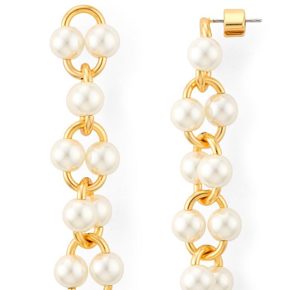 Kate Spade Nouveau Simulated Linear Earrings Fancy